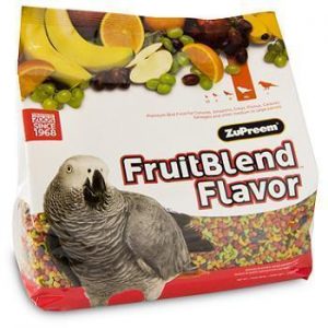 ZuPreem AvianMaintenance FruitBlend Premium Bird Diet for Medium/Large Birds, 17.5 lbs.
